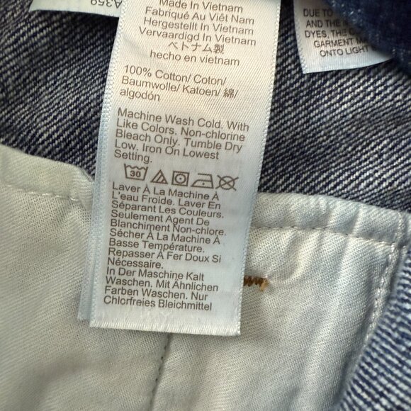 J.Crew Denim skort in Rinse wash - size 2 - item CA359 - Picture 9 of 10